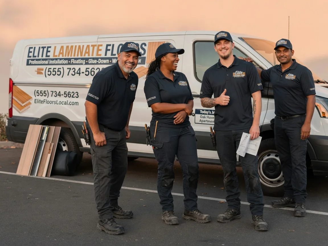 Laminate flooring installation company in Palermo, ME